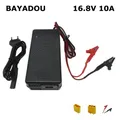 Chargeur de batterie au lithium pour voiture 16.8V 10A 14.4V 14.8V 4S 15A scooter solaire