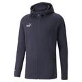 Puma Herren teamFINAL Casuals Hooded Jacket blau