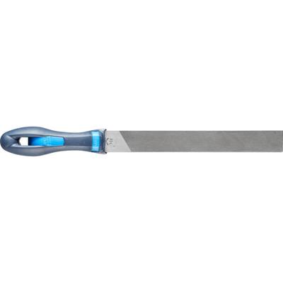 Pferd - 11272207 Universal-Schärffeile Flachstumpf Hieb 2 inkl. Ergonomie-Feilenheft Länge 200 mm 1 Image