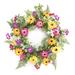 Mixed Floral Wreath