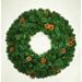 Oregon Fir B/O Wreath w/Warm White & Multi LED Lights