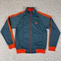 Nike Jackets & Coats | Nike Jacket Black White Swoosh Lightweight Track Coat Mens Size Medium | Color: Gray/Orange | Size: M