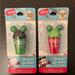 Disney Makeup | Disney Mickey Mouse Christmas Mickey Mouse Lip Balm Set Of 2 | Color: Green/Red | Size: Os