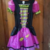 Disney Costumes | Disney Mad Hatter Alice In Wonderland Costume Girls Large 12-14 | Color: Black/Pink | Size: Osg