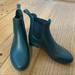 J. Crew Shoes | Jcrew Mercantile Dark Green Chelsea Rain Boots Size 7 | Color: Green | Size: 7