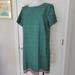 J. Crew Dresses | J. Crew Green & Red Floral Paisley Shift Dress 12 Euc Fully Lined | Color: Green/Red | Size: 12