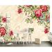 GK Wall Design Flower Bohemian Blossom 6.25' L x 112" W Paintable Wall Mural Vinyl | 150 W in | Wayfair GKWP000189W150H98_V