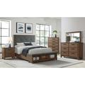 Red Barrel Studio® Louth King Storage 5PC Bedroom Set In Grey Upholstered in Brown/Gray | Queen | Wayfair 2A4D15A824254E34A8D5684D8DECDA62