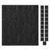 Black 24 x 24 x 0.3 in Indoor/Outdoor Area Rug - Corrigan Studio® Furnish My Place Geometrical Pattern Indoor/Outdoor Refine Rug, Abstract Area Rug, Doorway Mat, Contemporary Rug For Living Room | Wayfair