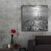 Red Barrel Studio® La Tour Eiffel et La Defense by Wilco Dragt - Unframed Photograph Metal in White | 36 H x 36 W x 0.13 D in | Wayfair