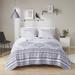 Union Rustic Dorcer Reversible Quilt Set Microfiber, Cotton in Black/White | Twin/Twin XL Coverlet + 1 Standard Sham | Wayfair