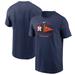 Men's Nike Navy Houston Astros 2022 American League Champions Pennant T-Shirt