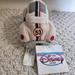 Disney Toys | Disney Mini Bean Bag Herbie - The Love Bug 6" Plush Car Toy | Color: Cream/Red | Size: 6"