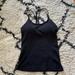 Lululemon Athletica Tops | Lululemon Black Top - Size 6 | Color: Black | Size: 6