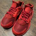 Nike Shoes | Nike Huarache Run Red Mens Size 8 Running Shoes Foam | Color: Red | Size: 8