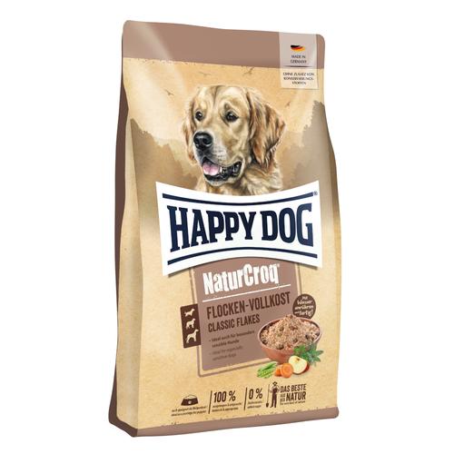 Sparpaket: 2x10kg Happy Dog Premium NaturCroq Flocken Vollkost Hundefutter trocken