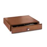 Darby Home Co Beaumys Stacking Wood Desk Organizers Supply Drawer Wood in Brown | 2.75 H x 13.5 W x 11.5 D in | Wayfair DABY5432 39563838