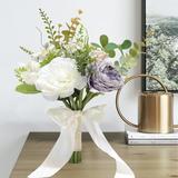 Artificial Flower Exquisite Fresh-keeping Realistic Aesthetic Visual Effect Artificial Bridal Bouquet Marriage Supplies