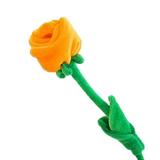 TOYFUNNY Simulation Plush Rose Assorted Colors Rose Long Flexible Stem for Decoration