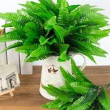 Walbest 1Pc 7 Branches Home Office Party Decoration False Plant Artificial Fern Leaves