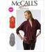 McCall Pattern Company M6841 Misses Tops Sewing Template Size ZZ