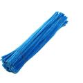 YUEHAO 100 PCS Pipe Cleaners Chenille Stem Solid Color Pipe Cleaners Set for Pipe Cleaners DIY Arts Crafts Decorations Christmas Decorations Clearance Chenille Stems Pipe Cleaners Blue