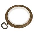 Uxcell 3.35 Rubber Round Embroidery Hoop Frame Cross-Stitch Ring 2 Pack