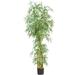 Nearly Natural 7 Curved Slim Bamboo Artificial Tree