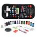 45-Piece Sewing Kit for Traveler Adults Beginner Emergency DIY Sewing Supplies Organizer Filled with Scissors Thimble Thread Sewing Needles Tape Measure etc