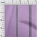 oneOone Viscose Chiffon Pastel Purple Fabric Wide Stripe Fabric For Sewing Printed Craft Fabric By The Yard 42 Inch Wide