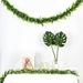 Travelwant 180cm Fake Ivy Leaves Fake Vines Artificial Ivy Silk Ivy Garland Greenery Artificial Hanging Plants Artificial Ivy Garland for Home Kitchen Garden Office Wedding Wall Decor Green