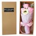 Tarmeek Mother s Day Gift 3 Roses Soap Flower Carnation Bunch Gift Box Birthday Gifts for Women Mom Grandma Wife Artificial Plants Flowers for Room Decor Indoor