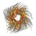 Northlight 28 Unlit Artificial Mixed Berry Lantern and Pine Cone Autumn Wreath