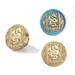 AngelBee Wax Seal Stamp Round Star Animal Sealing Wax Scrapbooking Stamp Head (E)