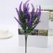 JINGT Artificial Flowers Cold Resistant Lavender Gypsophila Romantic Wedding Decor