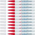 uni-ball Uni-Paint PX-21 Oil-Based Fine Point Marker - Fine Marker Point - Red Oil Based Ink - 1 Dozen | Bundle of 10 Dozen