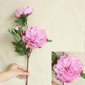 PhoneSoap 2 Bouquets Artificial Peonies Dark Pink Light Pink Peony Flowers Of Peony Branches For Wedding Home Office Party Decoration Table Centerpieces Floral Arrangements D