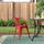 Flash Furniture Hucheson Metal Indoor-Outdoor Chair w/ Arms Metal in Red | 28 H x 22 W x 19 D in | Wayfair CH-31270-RED-GG