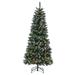 Gerson 6 ft. Pre Lit Warm White LED Pop Up Lightly Flocked Pine Tree