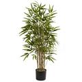 Nearly Natural 3.5 Twiggy Bamboo Artificial Tree Green