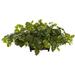 Nearly Natural Pothos with Rectangle Decorative Planter