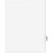Avery-Style Preprinted Legal Side Tab Divider Exhibit H Letter White 25/pack (1378) | Bundle of 10 Packs