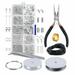 Jewelry Findings Set Jewelry Making Kit Jewelry Findings Starter Kit Jewelry Beading Making and Repair Tools Kit Pliers Silver Beads Wire Starter Tool