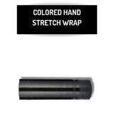 SSBM 18 x 1500 3 Core Self-adhering Colored Hand Stretch Packing Shrink Wrap Perfect for Branding Purposes Black 80 Gauge 1 Roll