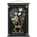 Disney Tim Burton s The Nightmare Before Christmas - Couple Wall Poster with Wooden Magnetic Frame 22.375 x 34