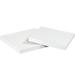 Box Partners DLX Gift Box Lids 10x10 White 50/CS - BXP DGBL1010W