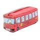 Mchoice Students School Bus Pencil Case Students Kids Cats School Bus Pencil case Bag Office Stationery Bag for Women Children Girl