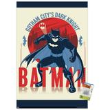 DC Comics Batman - Gotham City s Dark Knight Wall Poster with Pushpins 22.375 x 34