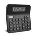 TRU RED Staples 10-Digit Battery/Solar Powered Basic Calculator Black (TR250/ST250-CC)