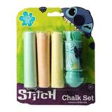 Disney Stitch 4 pc Jumbo Chalk Set